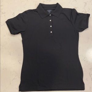 Brand new black cotton polo